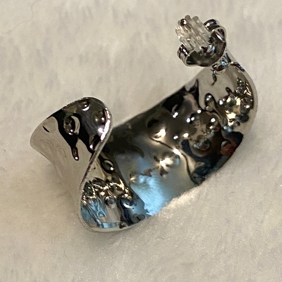 Belk Silverworks Womens Silver Plated Hoop Earrings - Picture 8 of 11